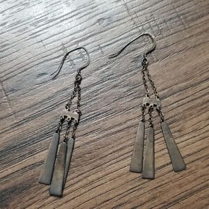 Elegant Silver Dangle Earrings